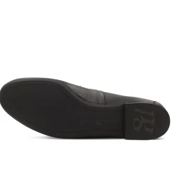 Paul Green LOAFERS/FLATS|Daphne Flat Black Leather