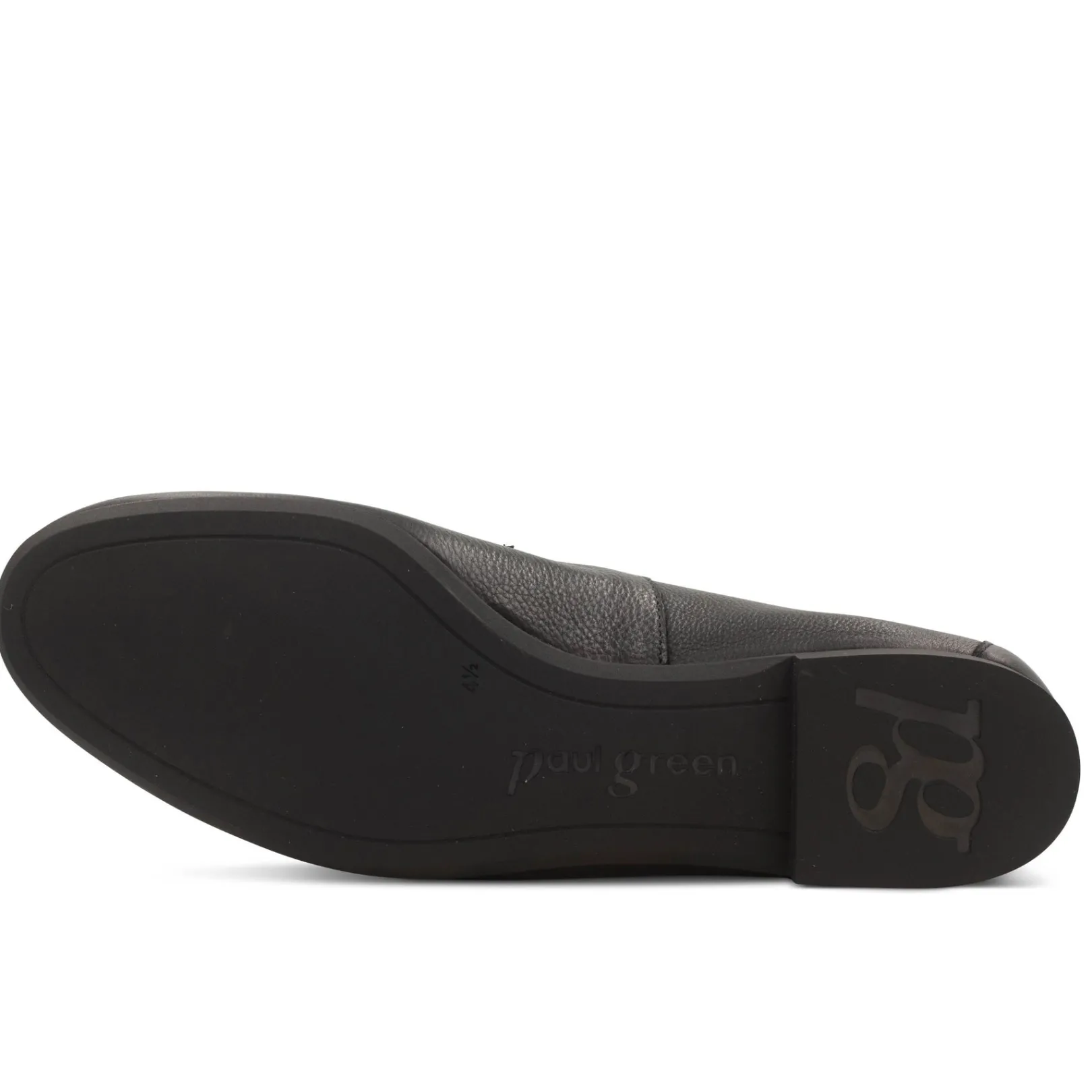 Paul Green LOAFERS/FLATS|Daphne Flat Black Leather