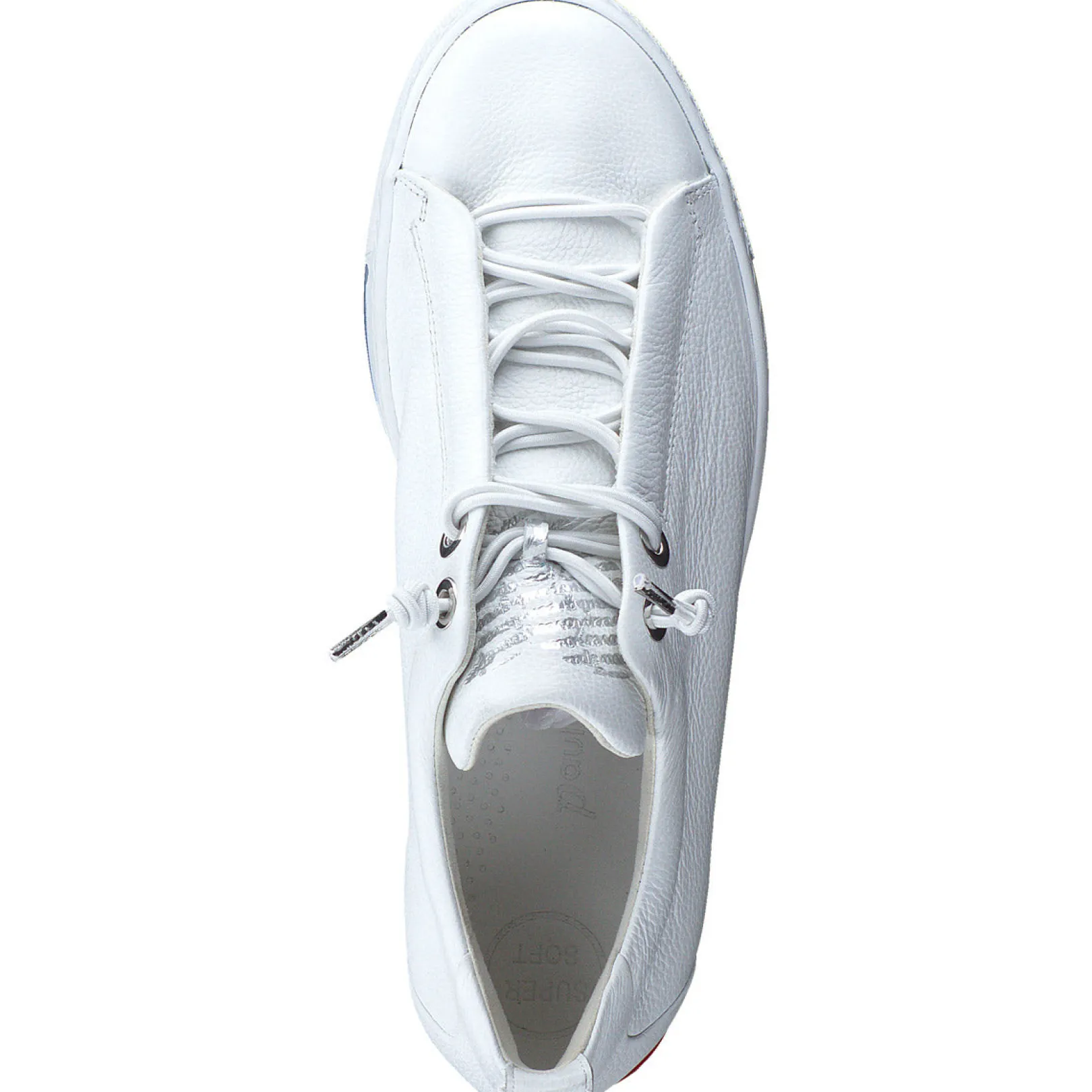 Paul Green SNEAKERS|Faye Sneaker White Red Blue Combo