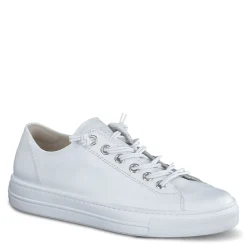 Paul Green SNEAKERS|Hadley Sneaker White Silver MC Leather