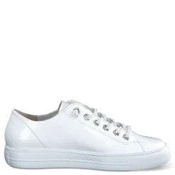 Paul Green SNEAKERS|Hadley Sneaker White Crinkled Patent