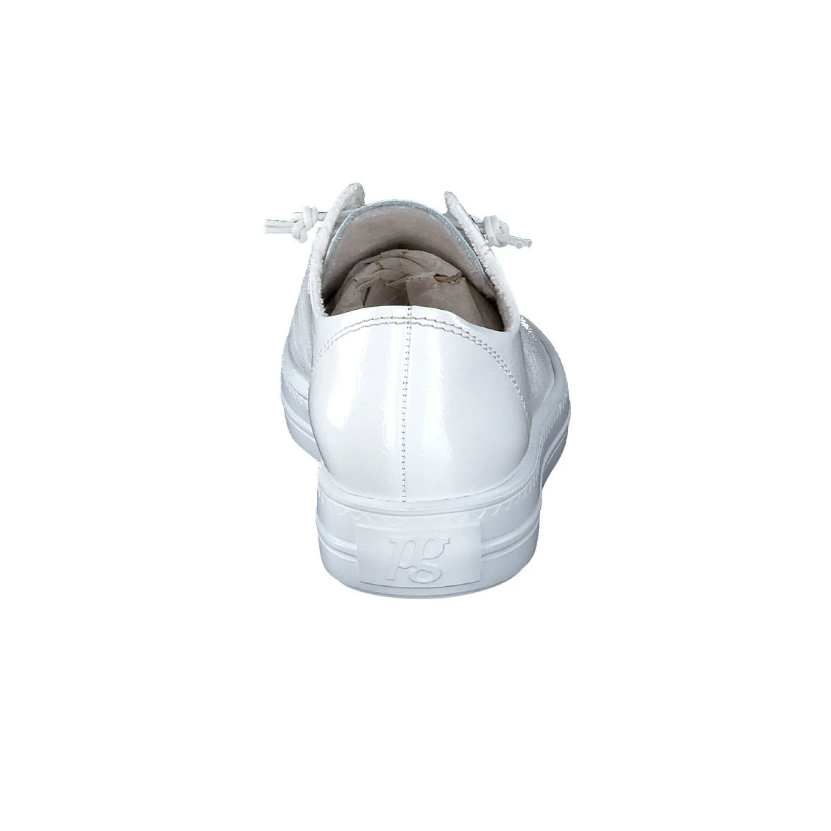 Paul Green SNEAKERS|Hadley Sneaker White Crinkled Patent