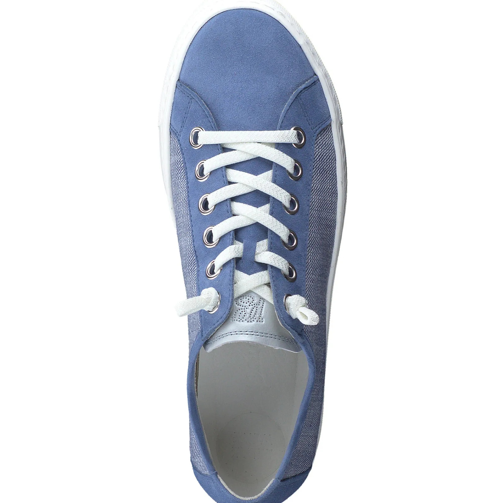 Paul Green SALE|Hartley Sneaker Denim Suede