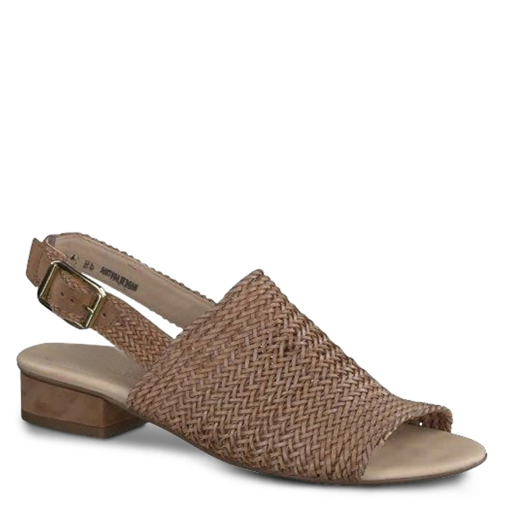 Paul Green SANDALS|Helena Sandal Cuoio Sisal Woven