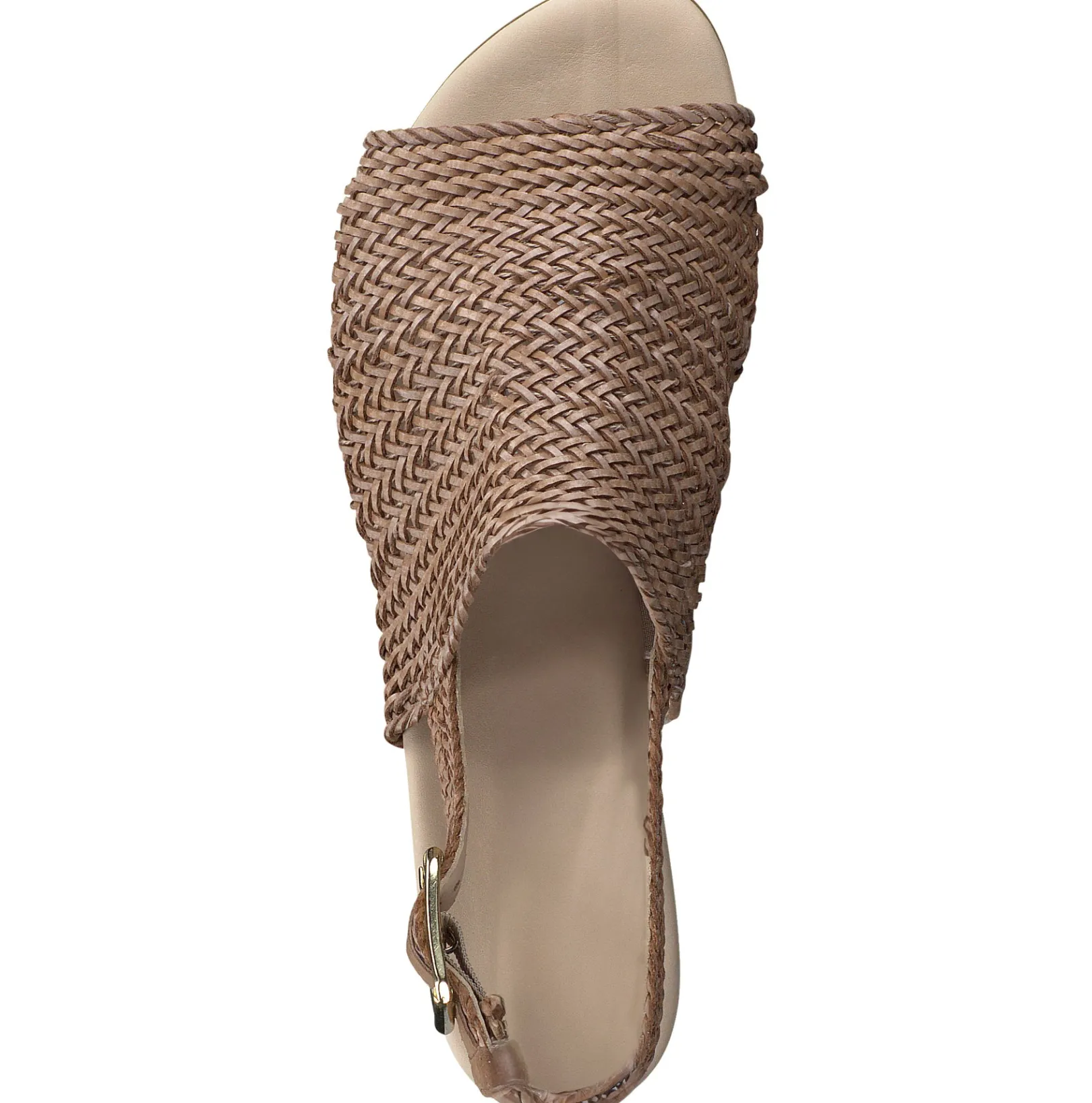Paul Green SANDALS|Helena Sandal Cuoio Sisal Woven