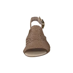 Paul Green SANDALS|Helena Sandal Cuoio Sisal Woven