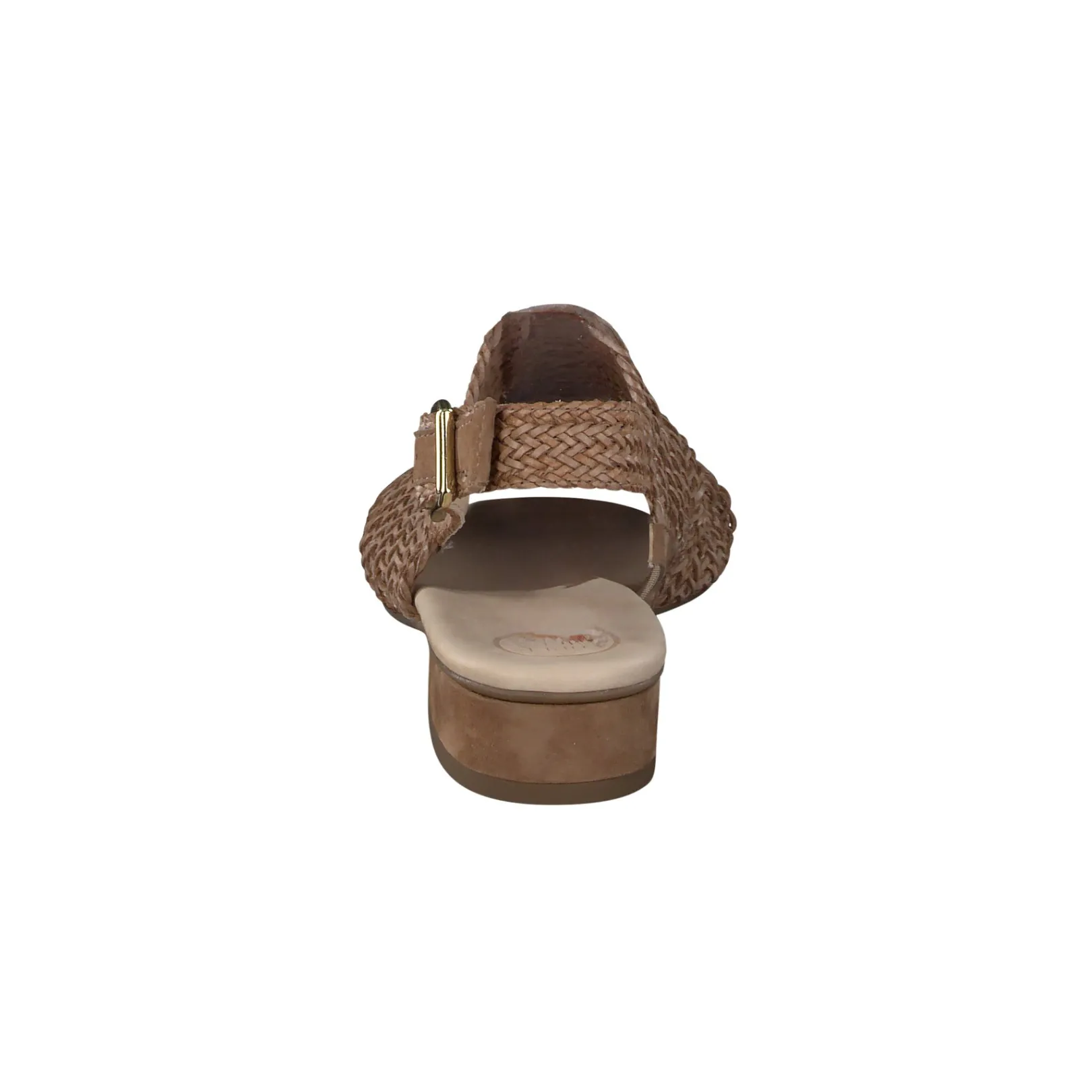 Paul Green SANDALS|Helena Sandal Cuoio Sisal Woven