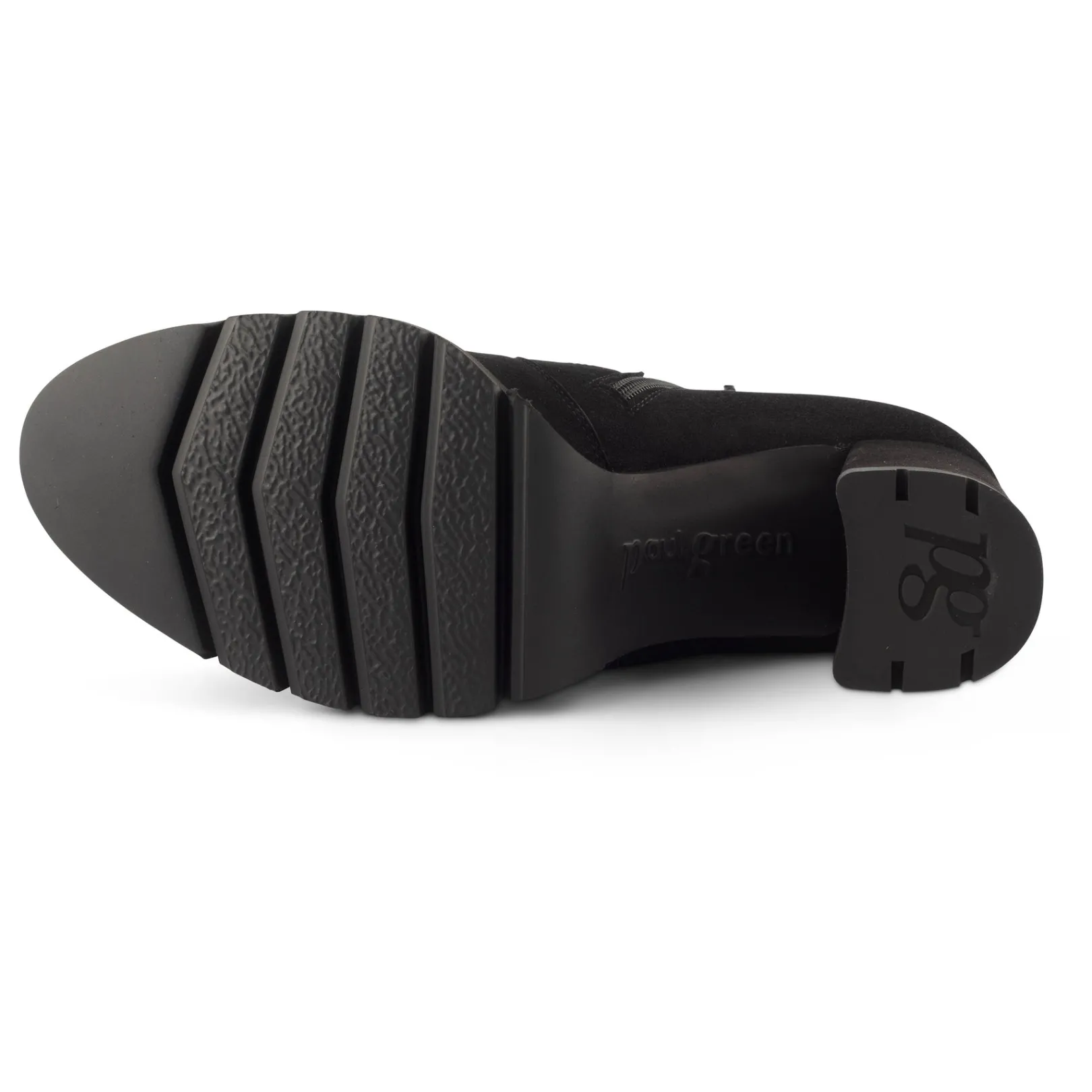 Paul Green SALE|Nadia Bootie Black Suede Combo