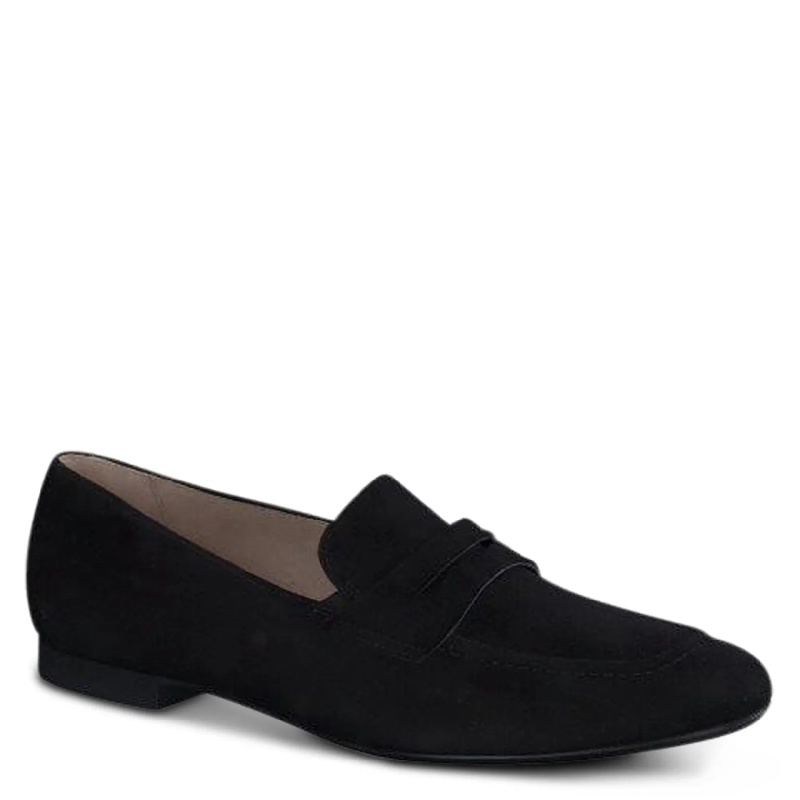 Paul Green SALE|Natalie Flat Black Suede
