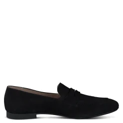Paul Green SALE|Natalie Flat Black Suede