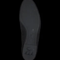 Paul Green SALE|Natalie Flat Black Suede