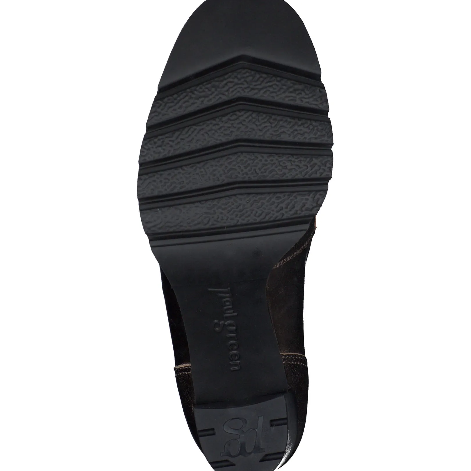 Paul Green SALE|Nina Pump Grunge Metallic Leather