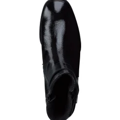 Paul Green SALE|Panache Boot Black Crinkled Patent