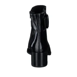 Paul Green SALE|Panache Boot Black Crinkled Patent