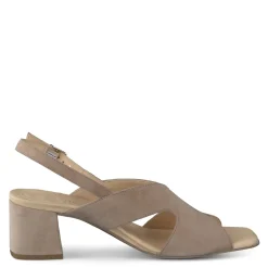 Paul Green HEELS|SANDALS|Remy Sandal Champagne Suede