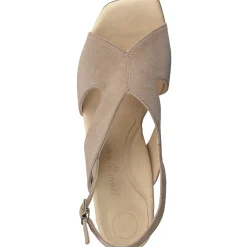 Paul Green HEELS|SANDALS|Remy Sandal Champagne Suede