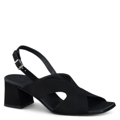 Paul Green HEELS|SANDALS|Remy Sandal Black Suede