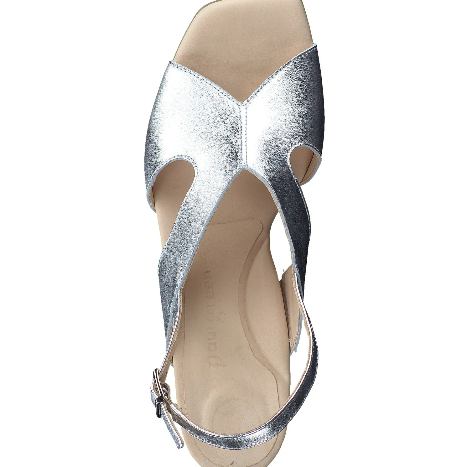 Paul Green SANDALS|Remy Sandal Aluminum Metallic Nappa