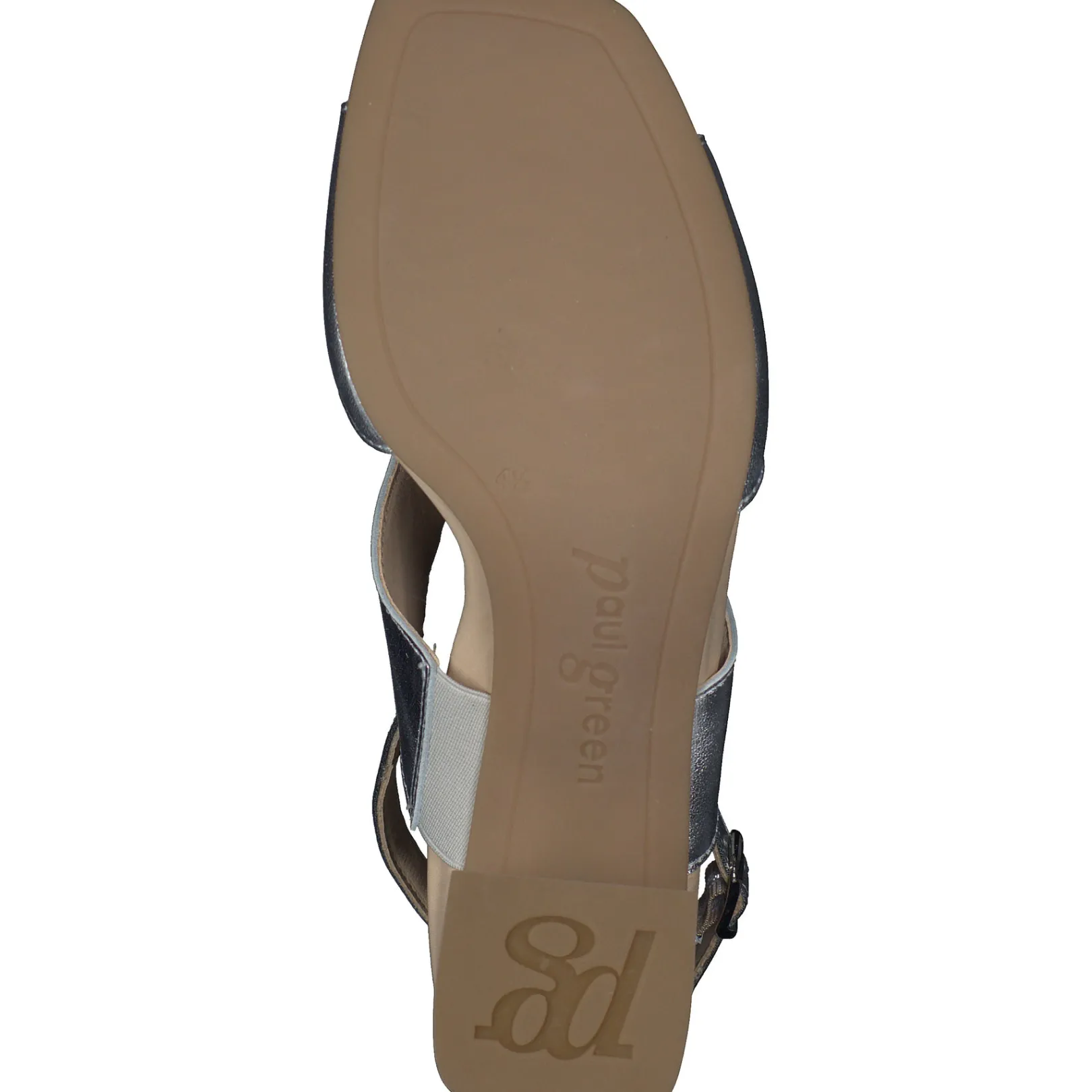 Paul Green SANDALS|Remy Sandal Aluminum Metallic Nappa