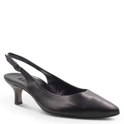 Paul Green SALE|Rio Heel Black Leather