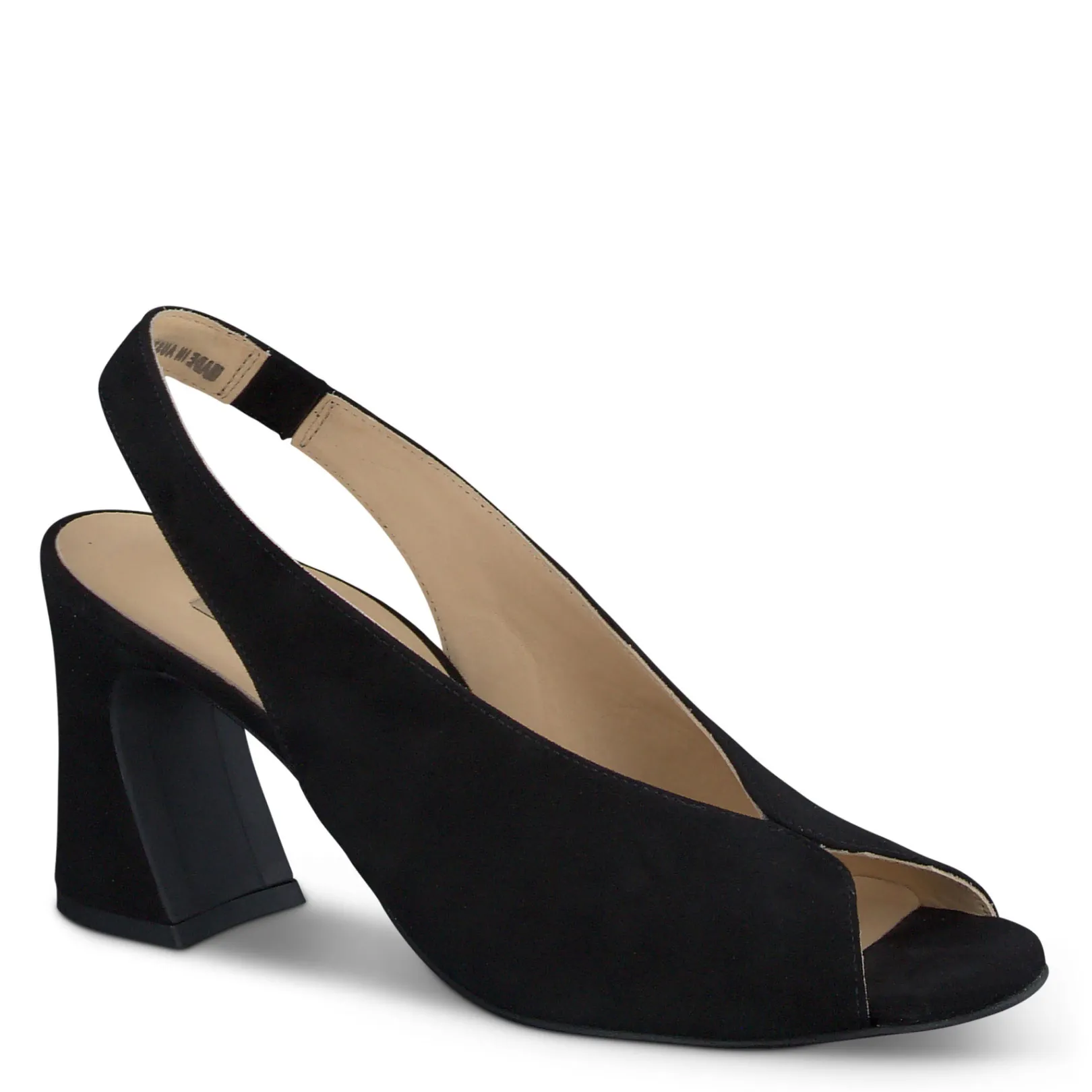 Paul Green HEELS|Riviera Pump Black Suede