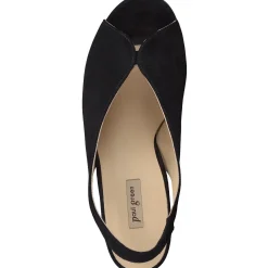 Paul Green HEELS|Riviera Pump Black Suede