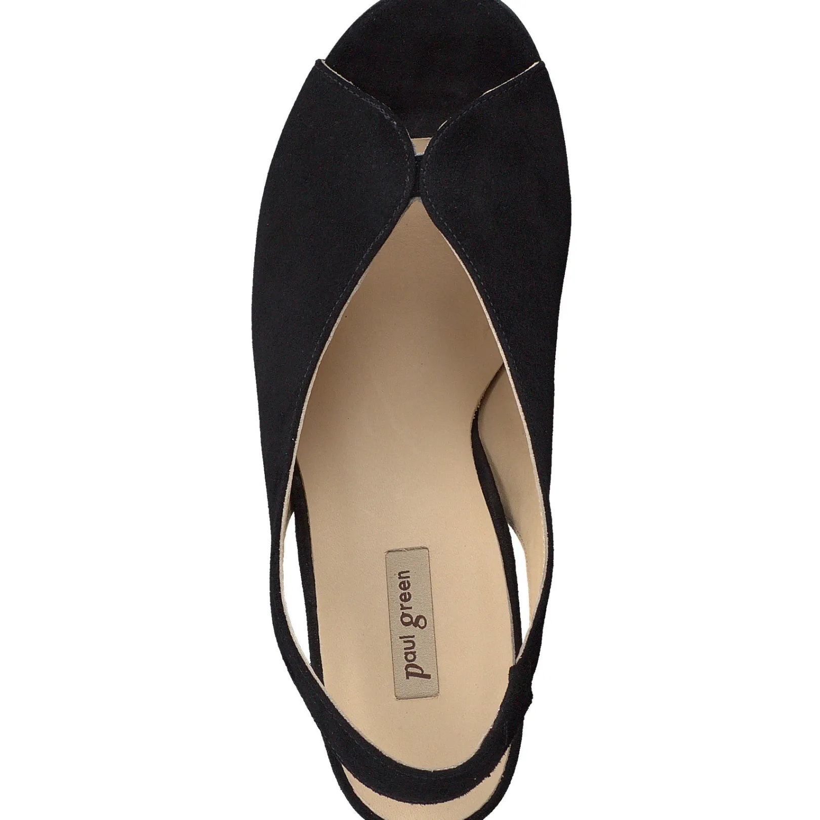Paul Green HEELS|Riviera Pump Black Suede