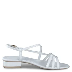 Paul Green SALE|Romance Sandal White Crinkled Patent