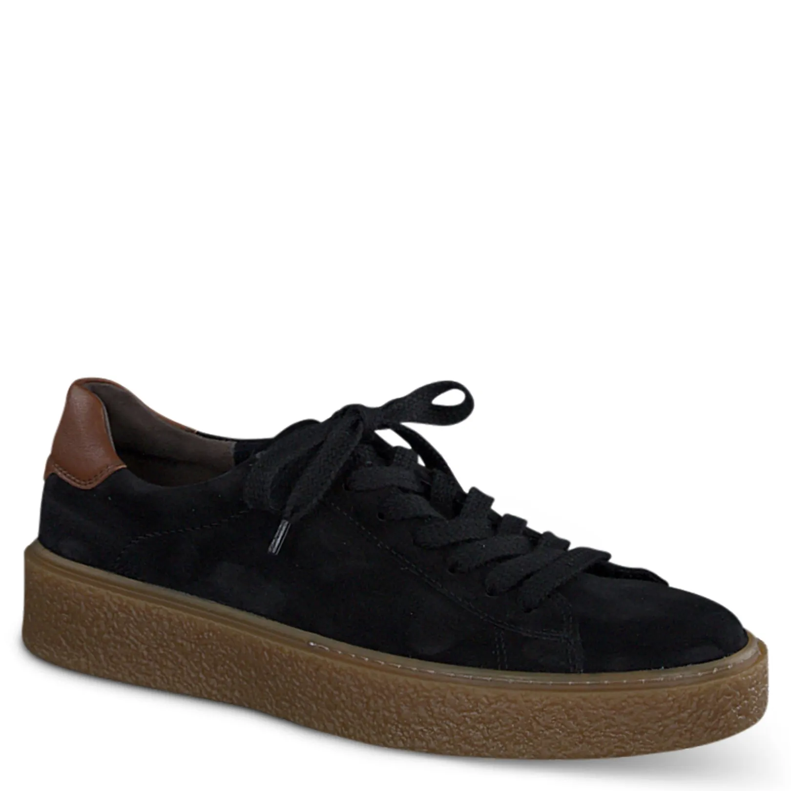 Paul Green SALE|Sage Sneaker Black Cognac Combo