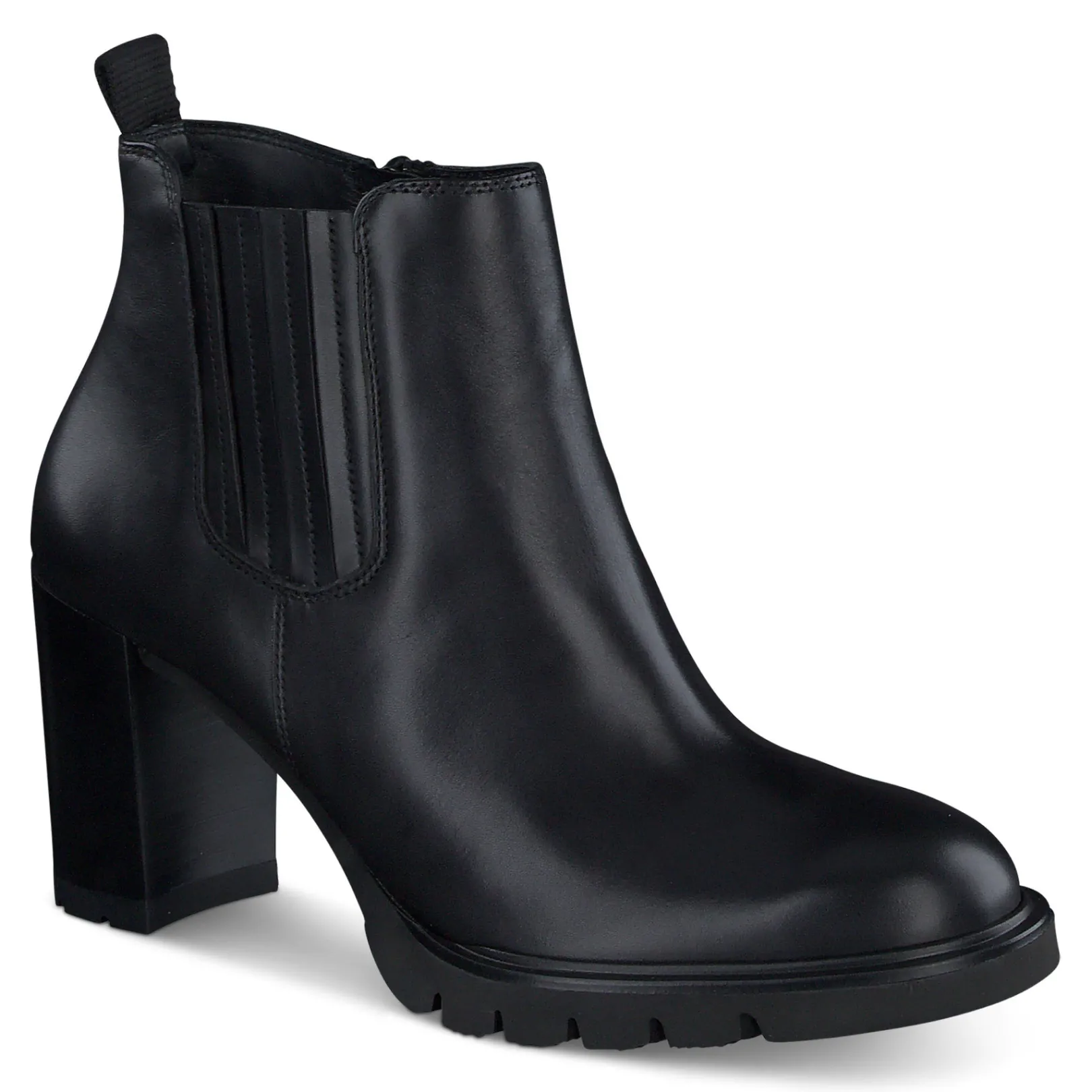 Paul Green SALE|Sahara Boot Black Leather
