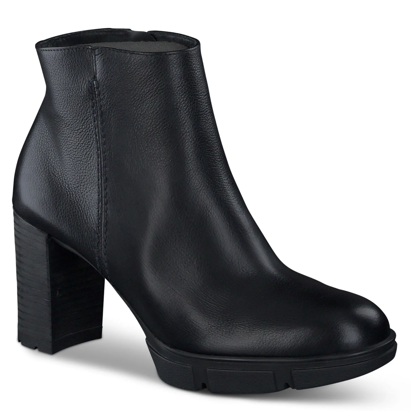Paul Green SALE|Samantha Boot Black Leather