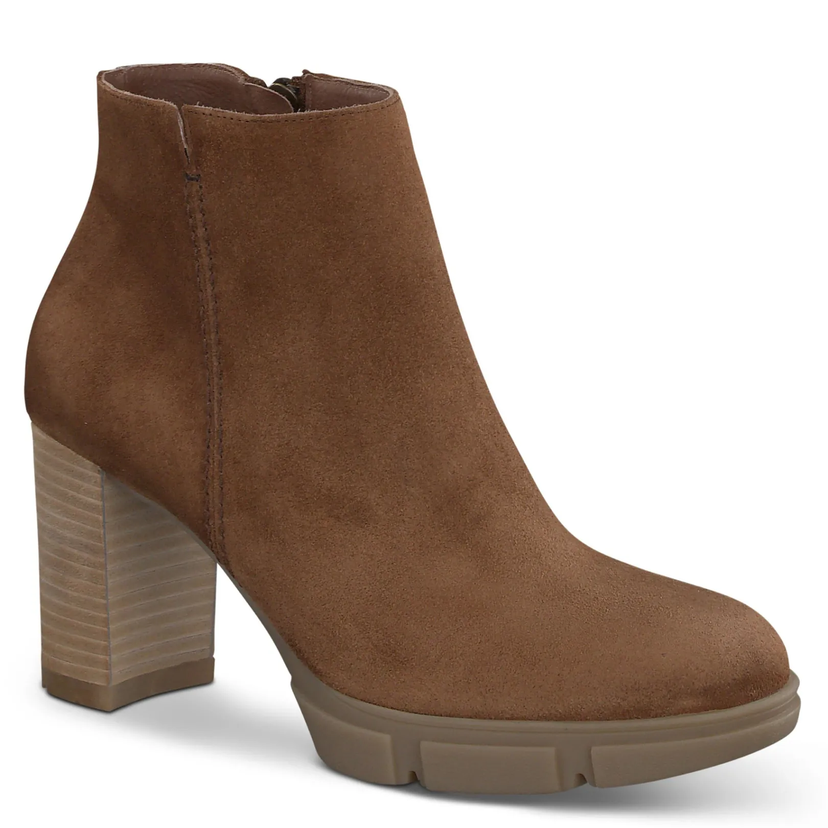 Paul Green SALE|Samantha Boot Toffee Soft Suede