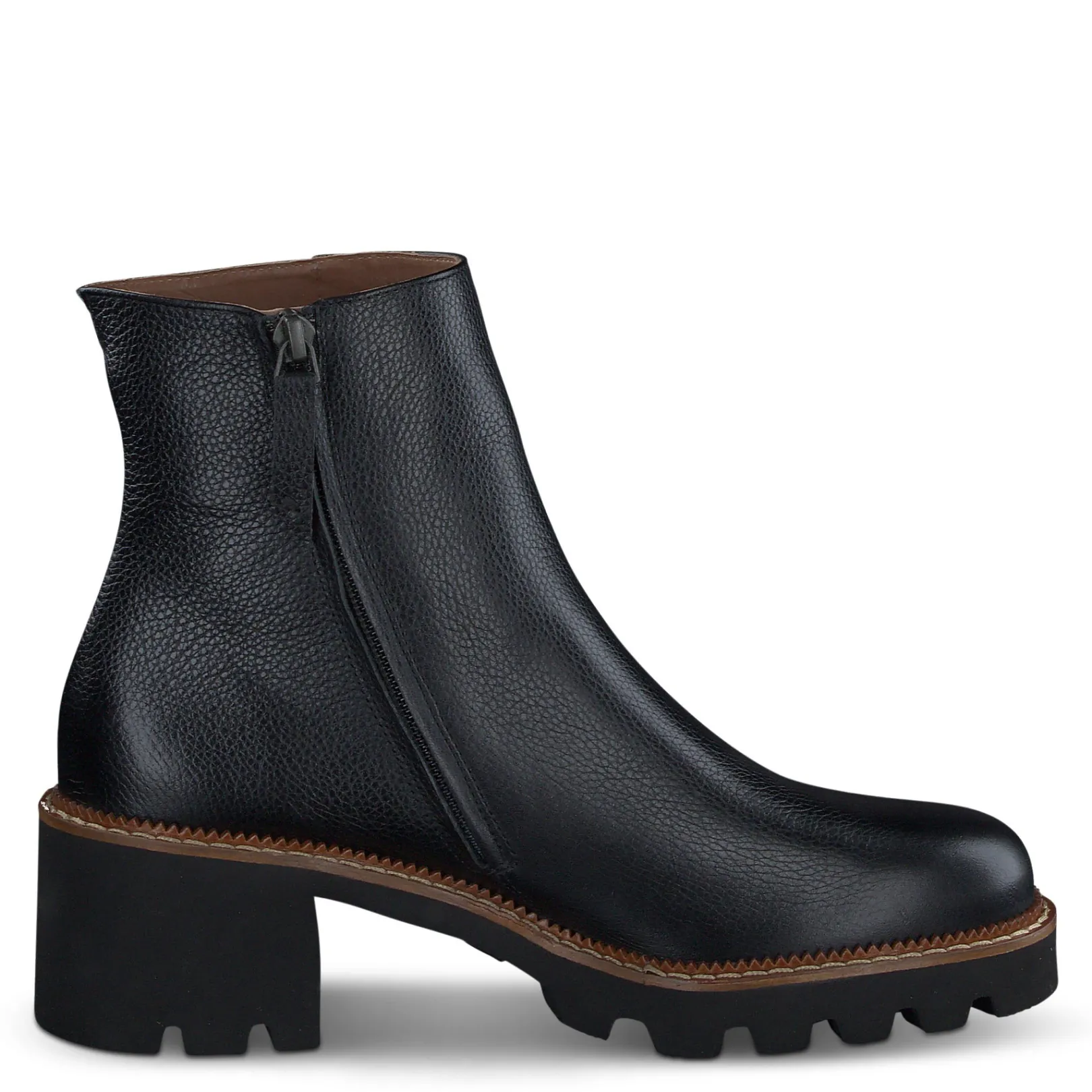 Paul Green BOOTS|Santana Boot Black Leather