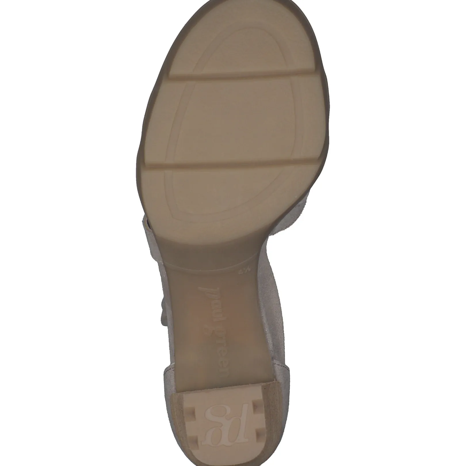 Paul Green SALE|Sassy Heel Cashmere Metallic Suede