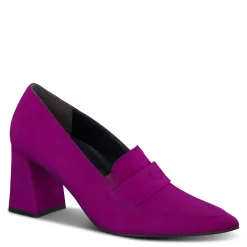 Paul Green SALE|Sax Heel Viola Suede