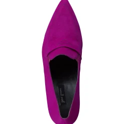 Paul Green SALE|Sax Heel Viola Suede