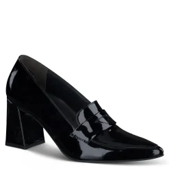 Paul Green SALE|Sax Heel Black Soft Patent