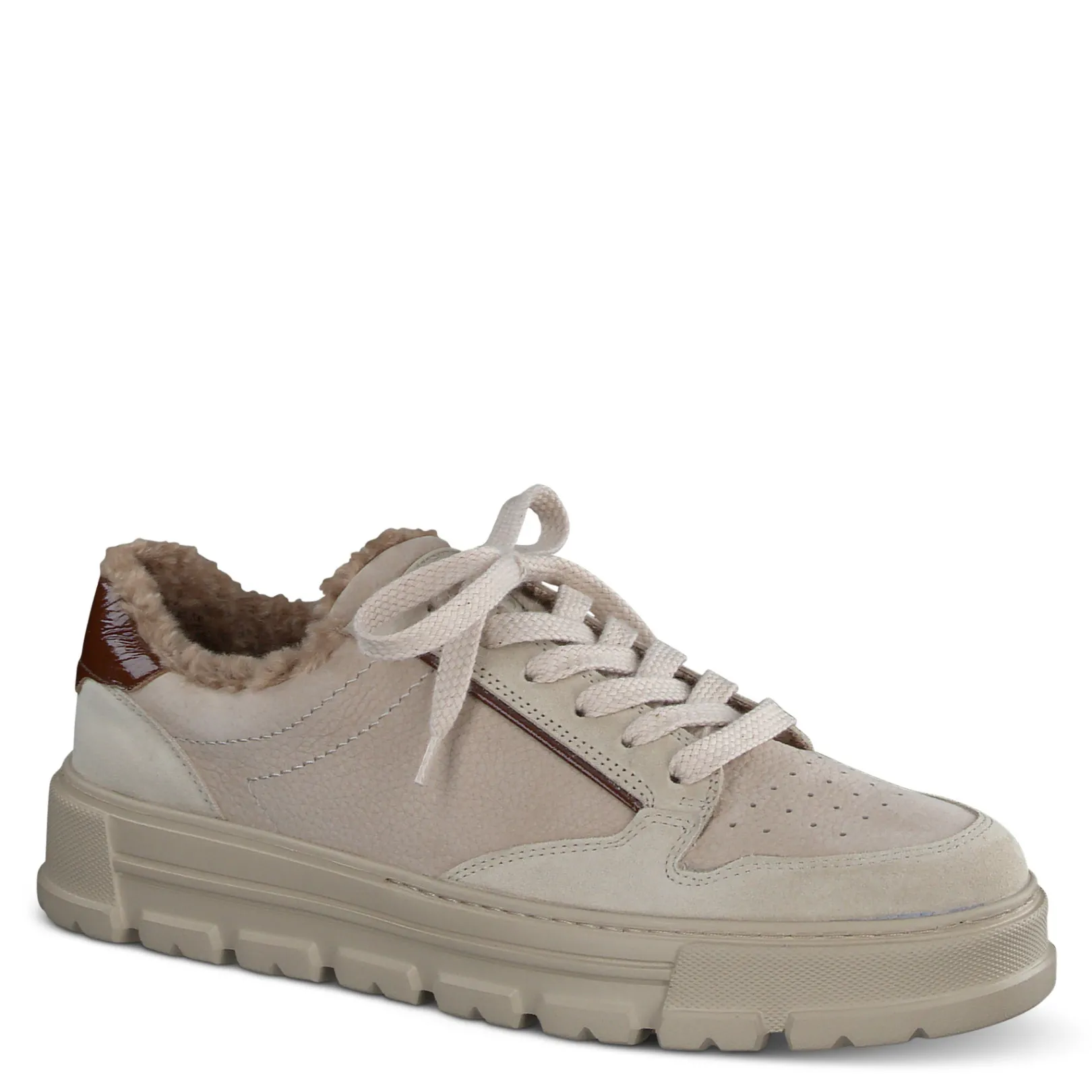 Paul Green SALE|Sebastian Sneaker Biscuit Almond Combo
