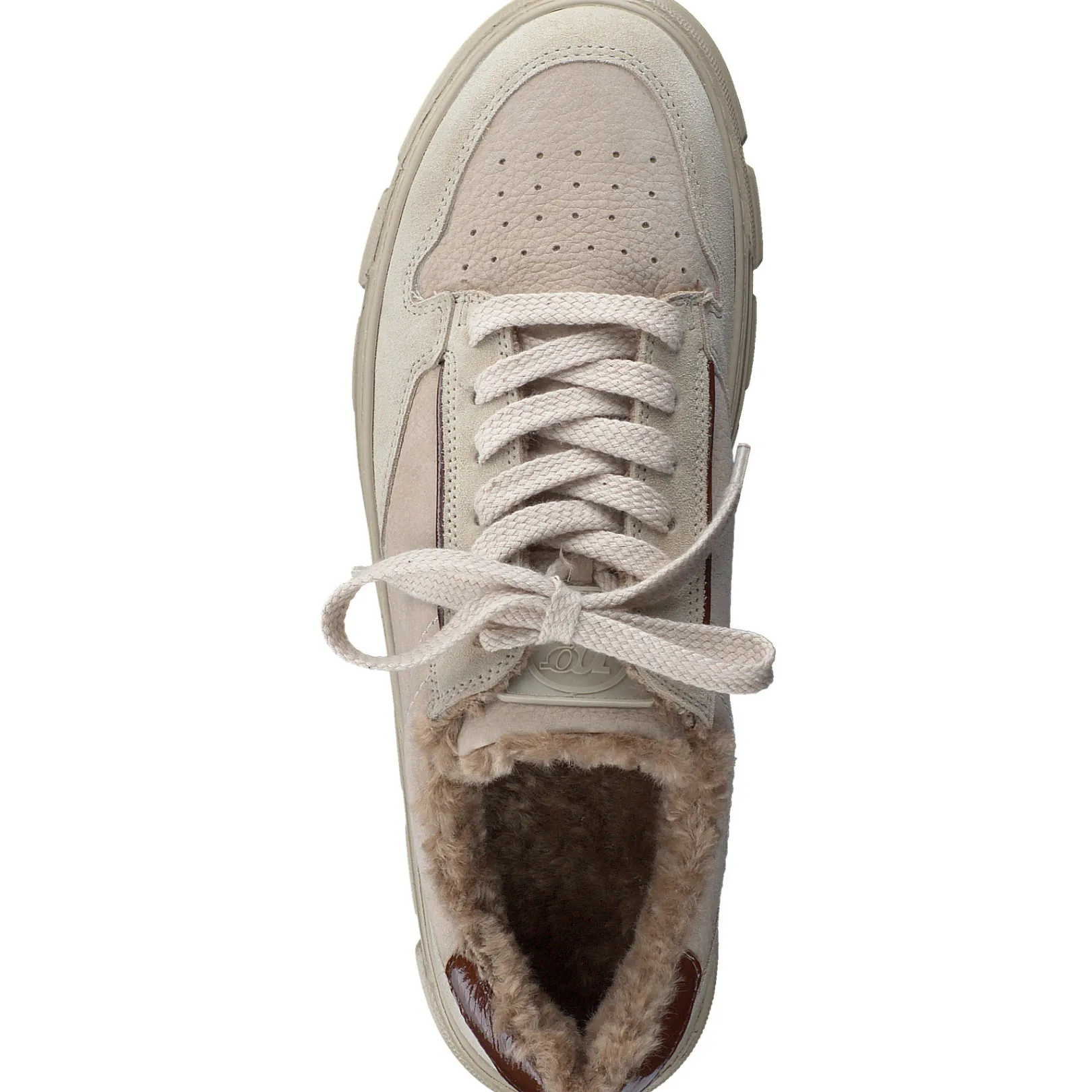 Paul Green SALE|Sebastian Sneaker Biscuit Almond Combo