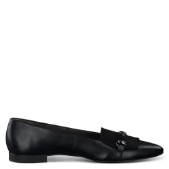 Paul Green SALE|Selena Flat Black Suede Combo