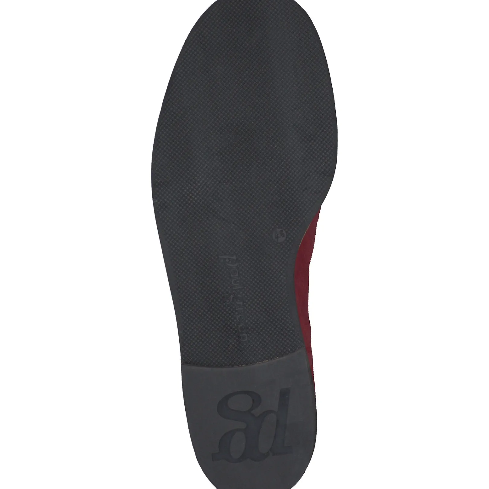 Paul Green SALE|Shelby Flat Red Soft Suede