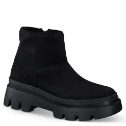 Paul Green SALE|Shelly Boot Black Soft Suede
