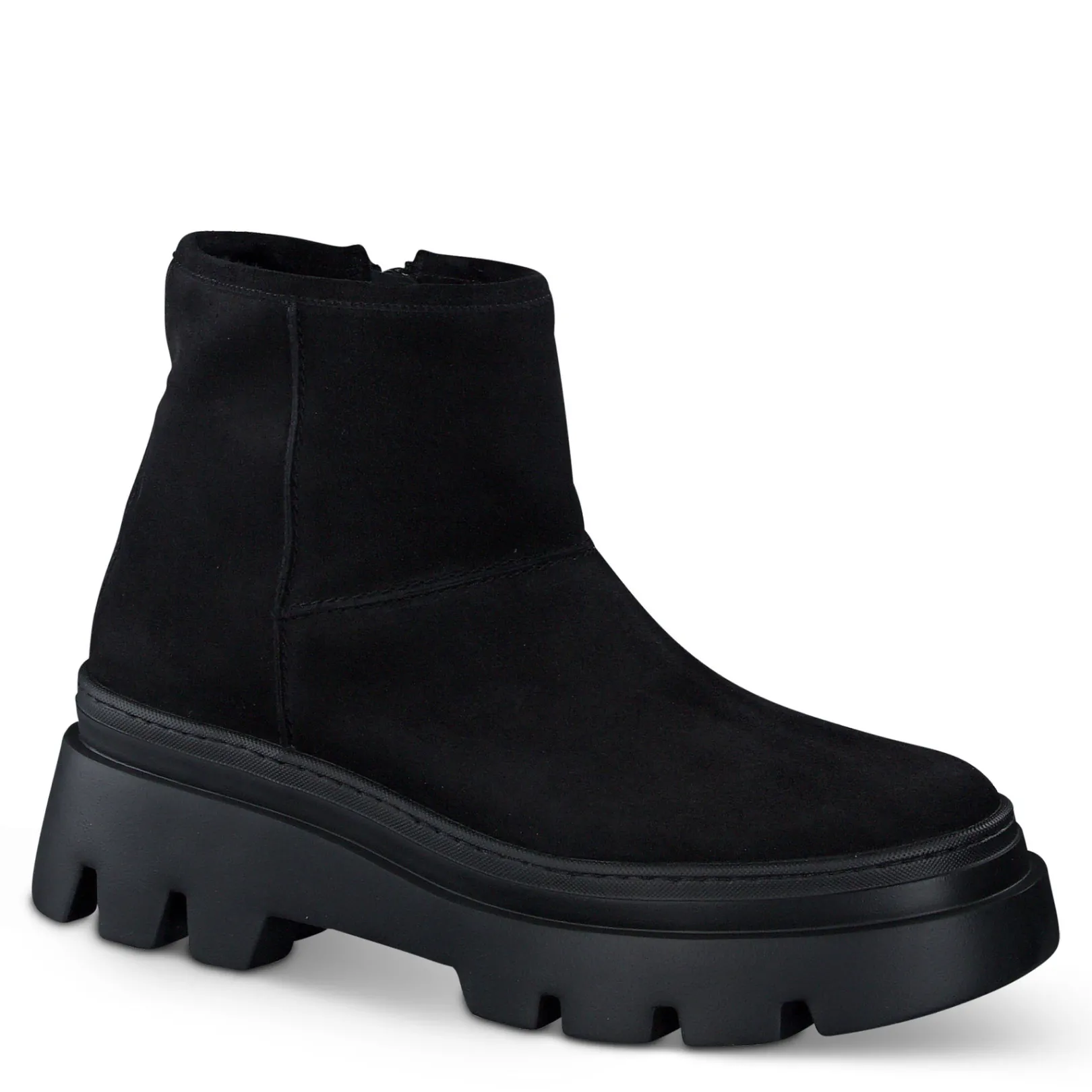 Paul Green SALE|Shelly Boot Black Soft Suede
