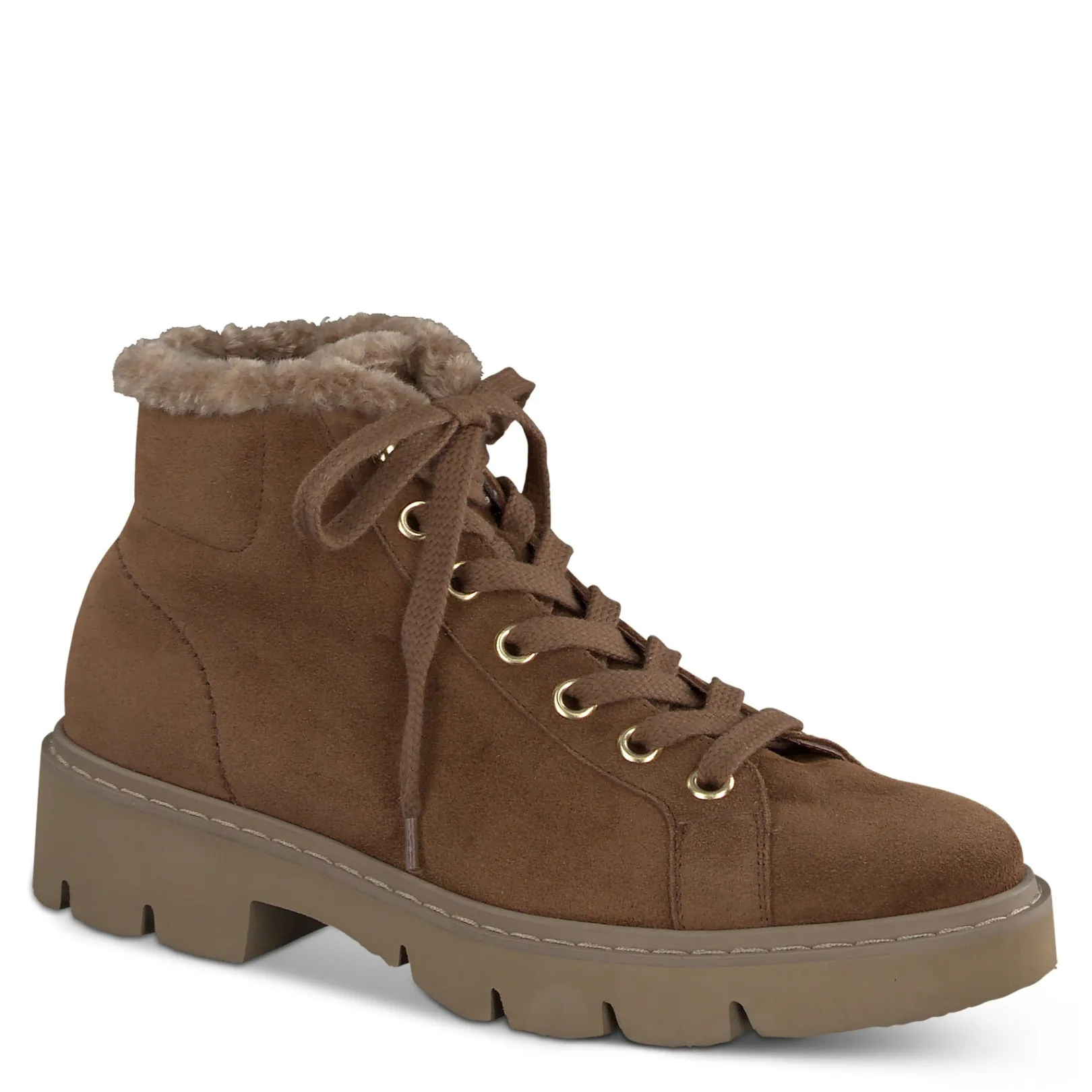 Paul Green SALE|Shiraz Boot Toffee Soft Suede