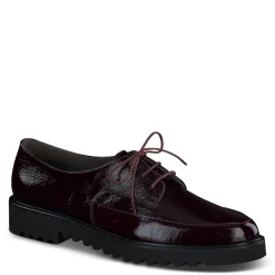 Paul Green SALE|Soho Oxford Bordo Crinkled Patent