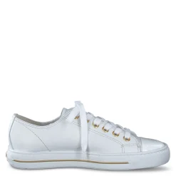 Paul Green SNEAKERS|Shoe Laces|Sophie Sneaker white crinkled patent
