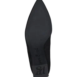Paul Green SALE|Stacia Heel Black Suede