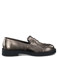 Paul Green SALE|Stacy Flat Grunge Metallic Leather