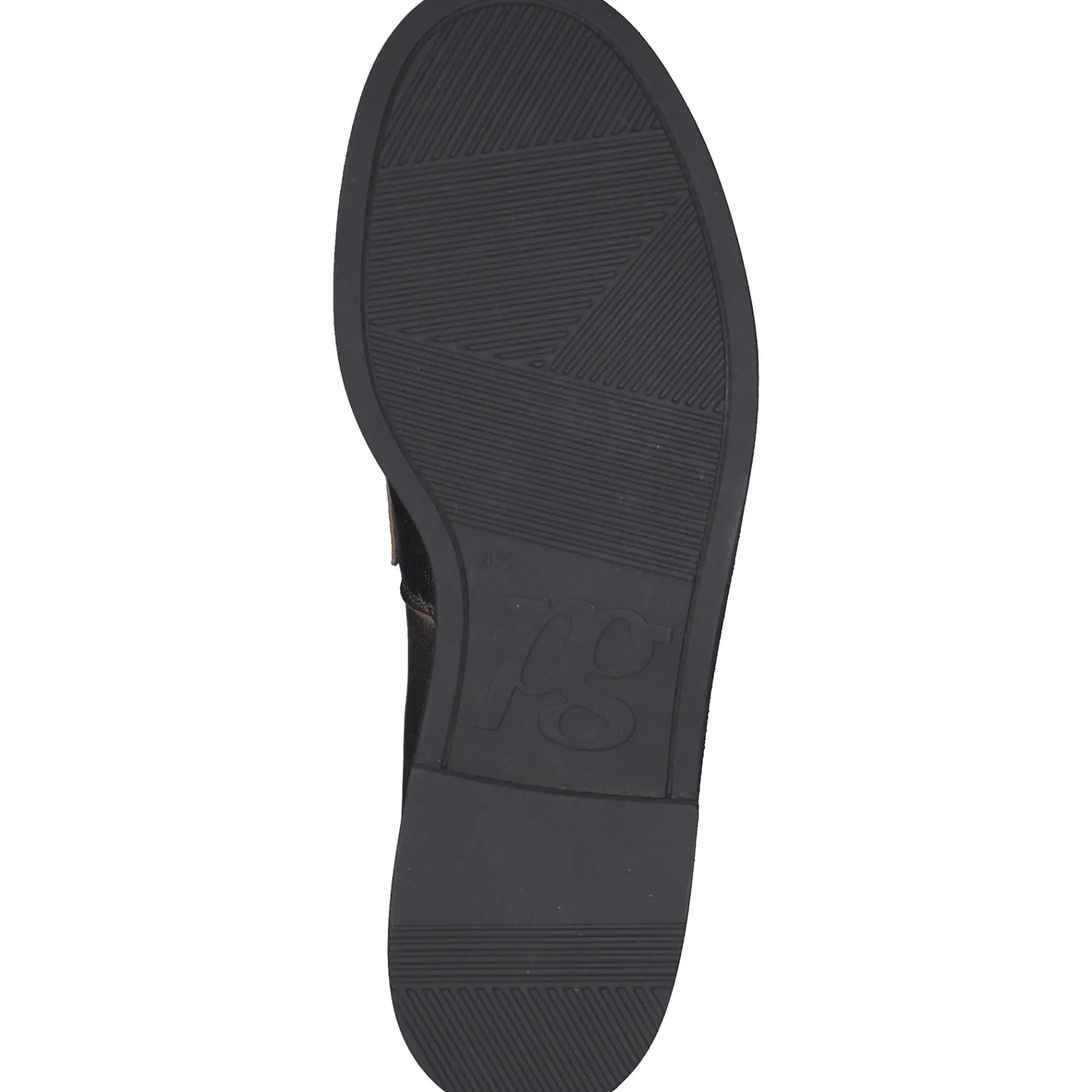 Paul Green SALE|Stacy Flat Grunge Metallic Leather