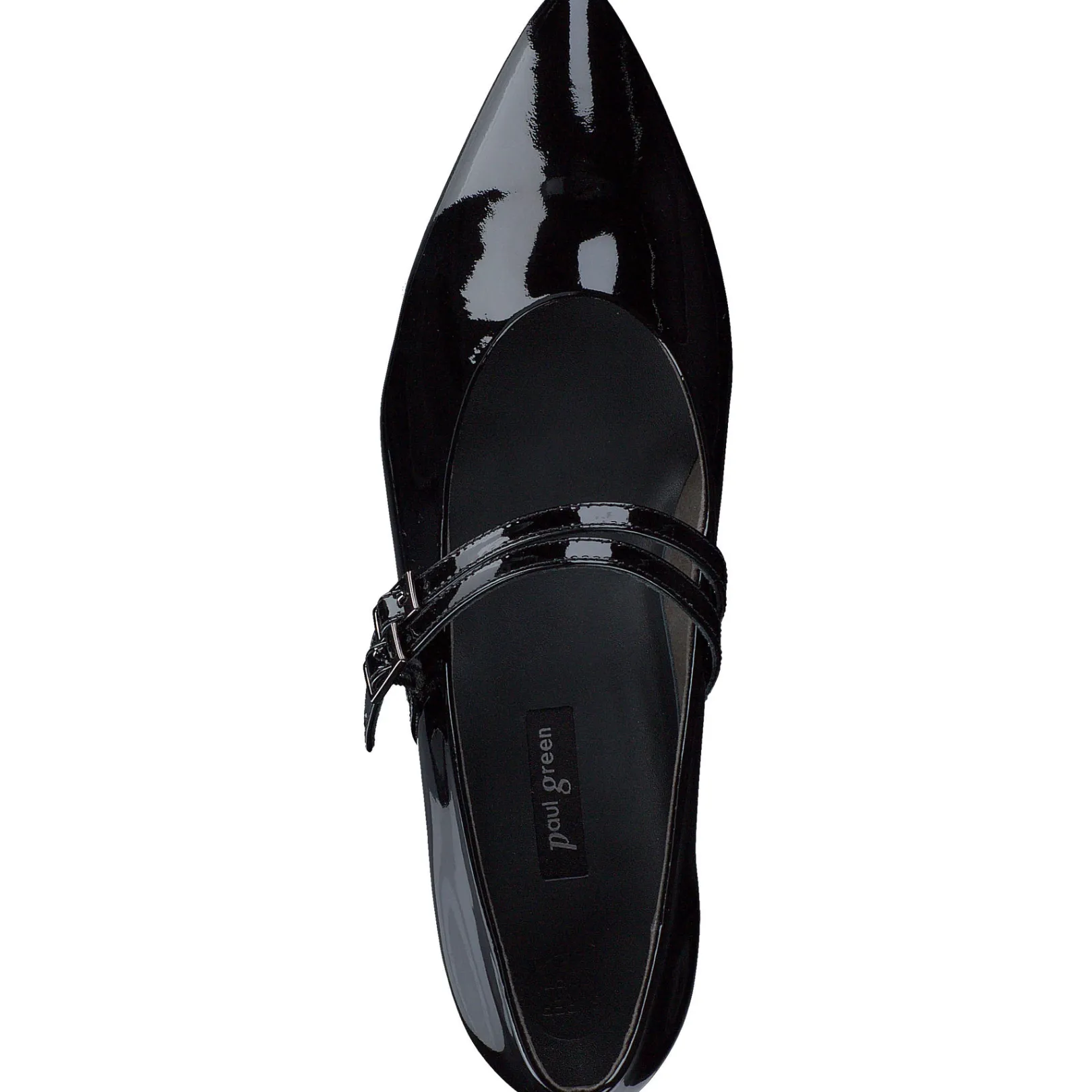 Paul Green SALE|Stella Flat Black Patent